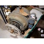 Large Brook Motors electrical motor. Not available for in-house P&P
