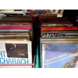 Approximately 250 mixed genre LPs. Not available for in-house P&P