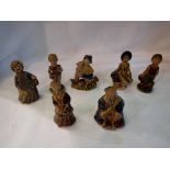 Collection of nursery rhyme Wade Whimsies. UK P&P Group 2 (£20+VAT for the first lot and £4+VAT