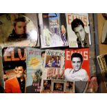 Mixed Elvis Presley memorabilia and ephemera. Not available for in-house P&P