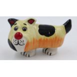 Lorna Bailey dog, Doodle 1/1, H: 13 cm. UK P&P Group 1 (£16+VAT for the first lot and £2+VAT for