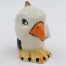 Lorna Bailey small eagle, H: 90 mm. UK P&P Group 1 (£16+VAT for the first lot and £2+VAT for