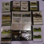 Large quantity of RAF,USAF and other military aircraft photographs, housed in albums,