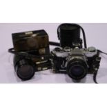 Olympus OM-1 camera and accessories. UK P&P Group 2 (£20+VAT for the first lot and £4+VAT for