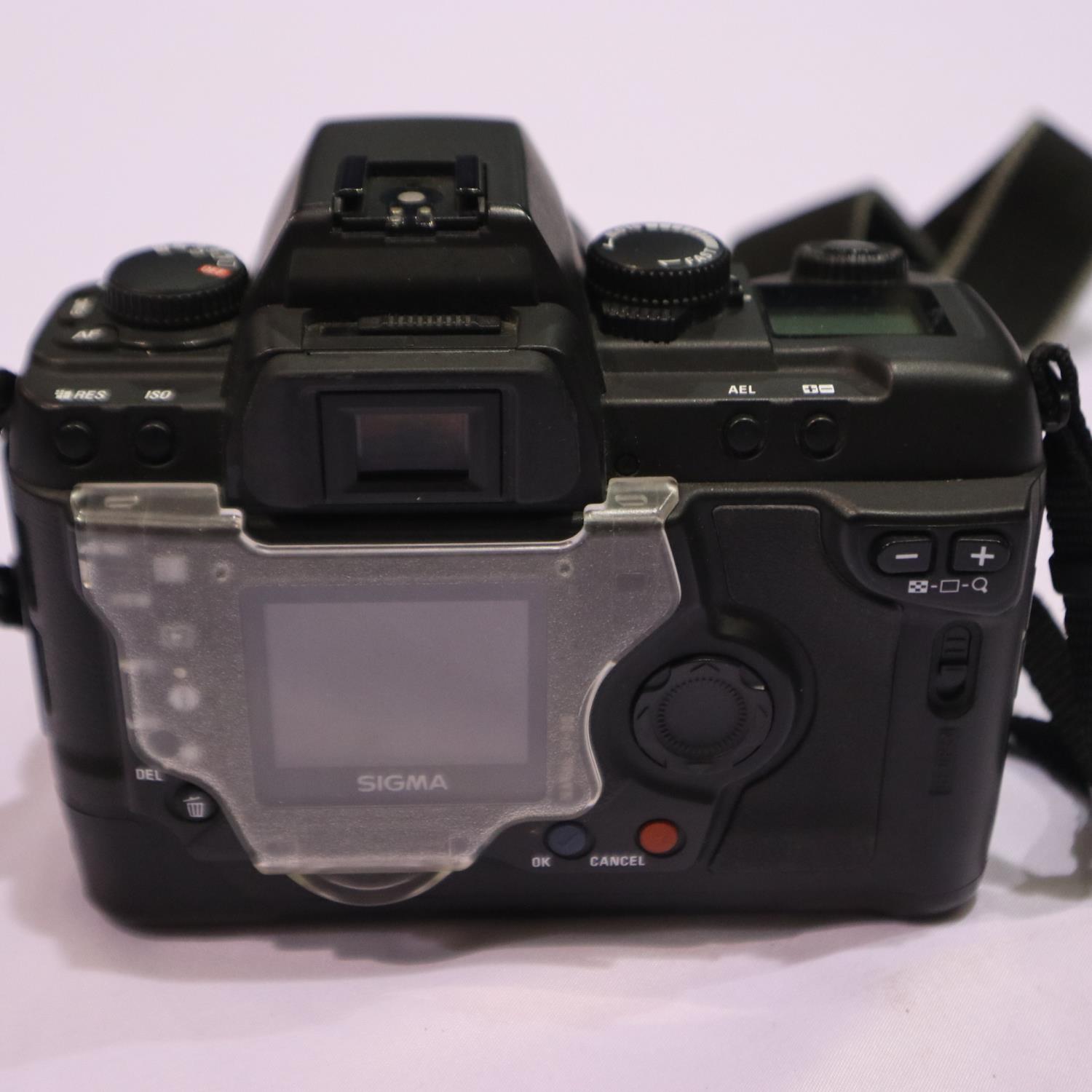 Sigma SD10 camera with 58mm Jessop lens and case. UK P&P Group 2 (£20+VAT for the first lot and £4+ - Image 2 of 2
