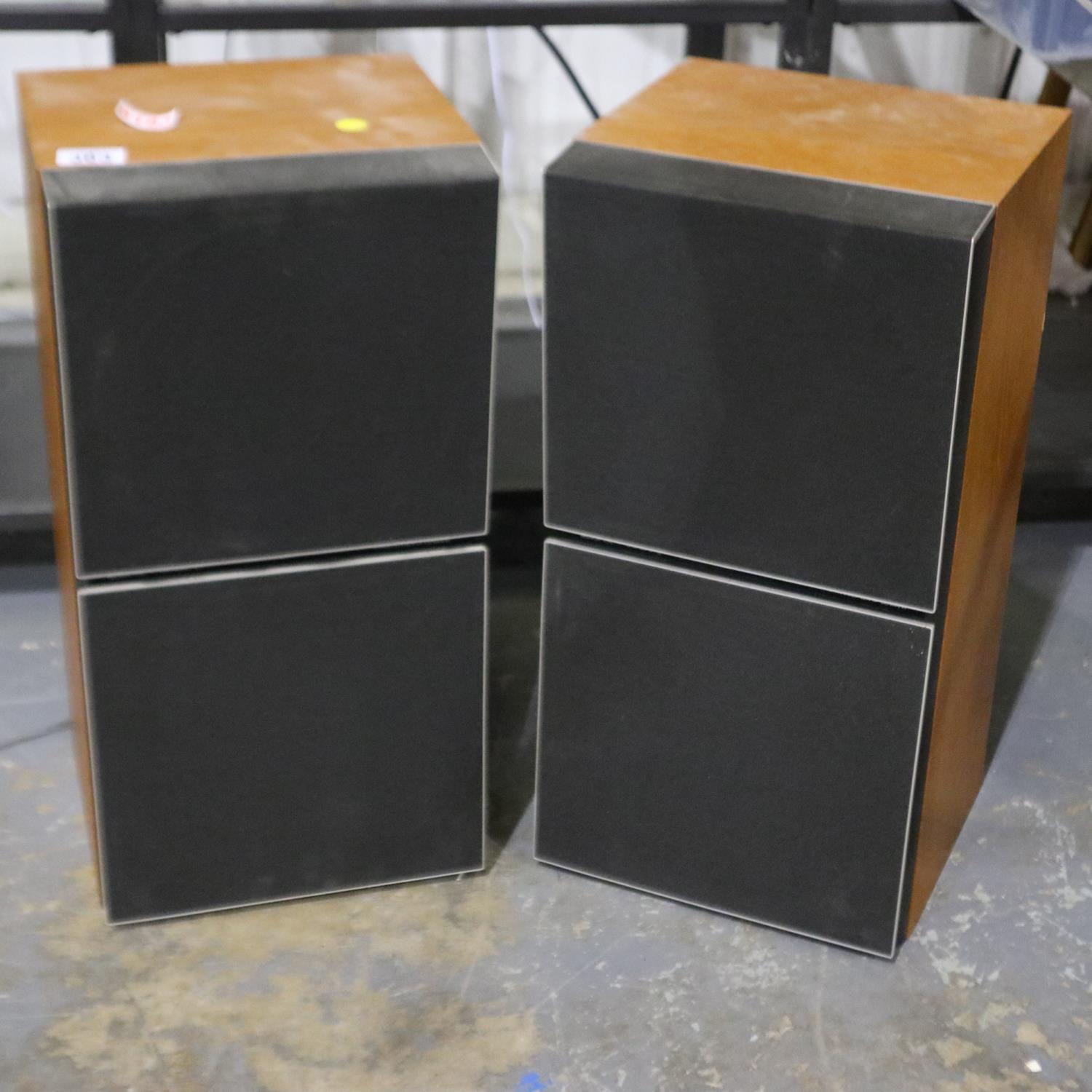 Pair of Bang & Olufsen Beovox 550 speakers. Not available for in-house P&P