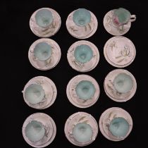 Royal Albert 34 piece tea service in the Festival pattern, no chips or cracks. Not available for