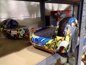 Tchina Urban graffiti hover board. Not available for in-house P&P
