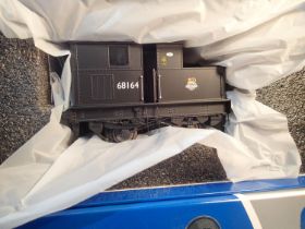 Dapol O gauge Sentinel Y1-Y3, black, 68164, early crest, DCC fitted, as new/boxed. UK P&P Group