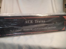 Ace Trains O gauge, class 8F, 48151, satin black, early crest, as new/boxed. UK P&P Group 1 (£16+VAT