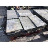 PALLET OF STONE FLAGS, APPROX 7 SQUARE METRES, 3/4" THICK