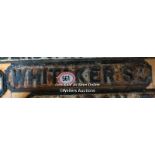 WHITACKER ST CAST IRON SIGN, 87CM (L) X 18CM (H)