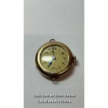 Pendant pocket watch wit gold filled case / SF