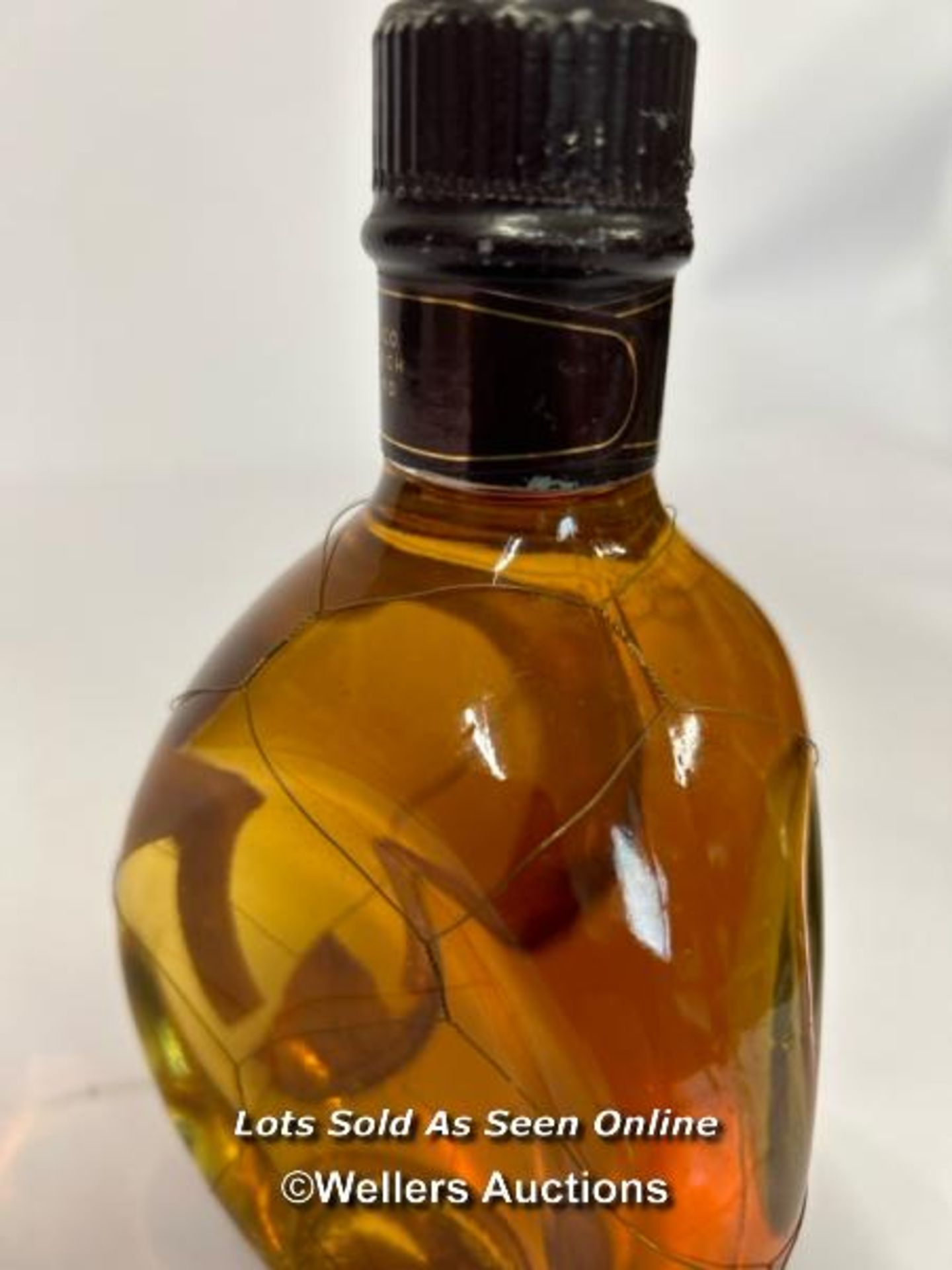 Dimple Haig 12yr whisky in decorative pewter bottle (opened) with a bottle of Dimple 15yr whisky, - Image 5 of 5