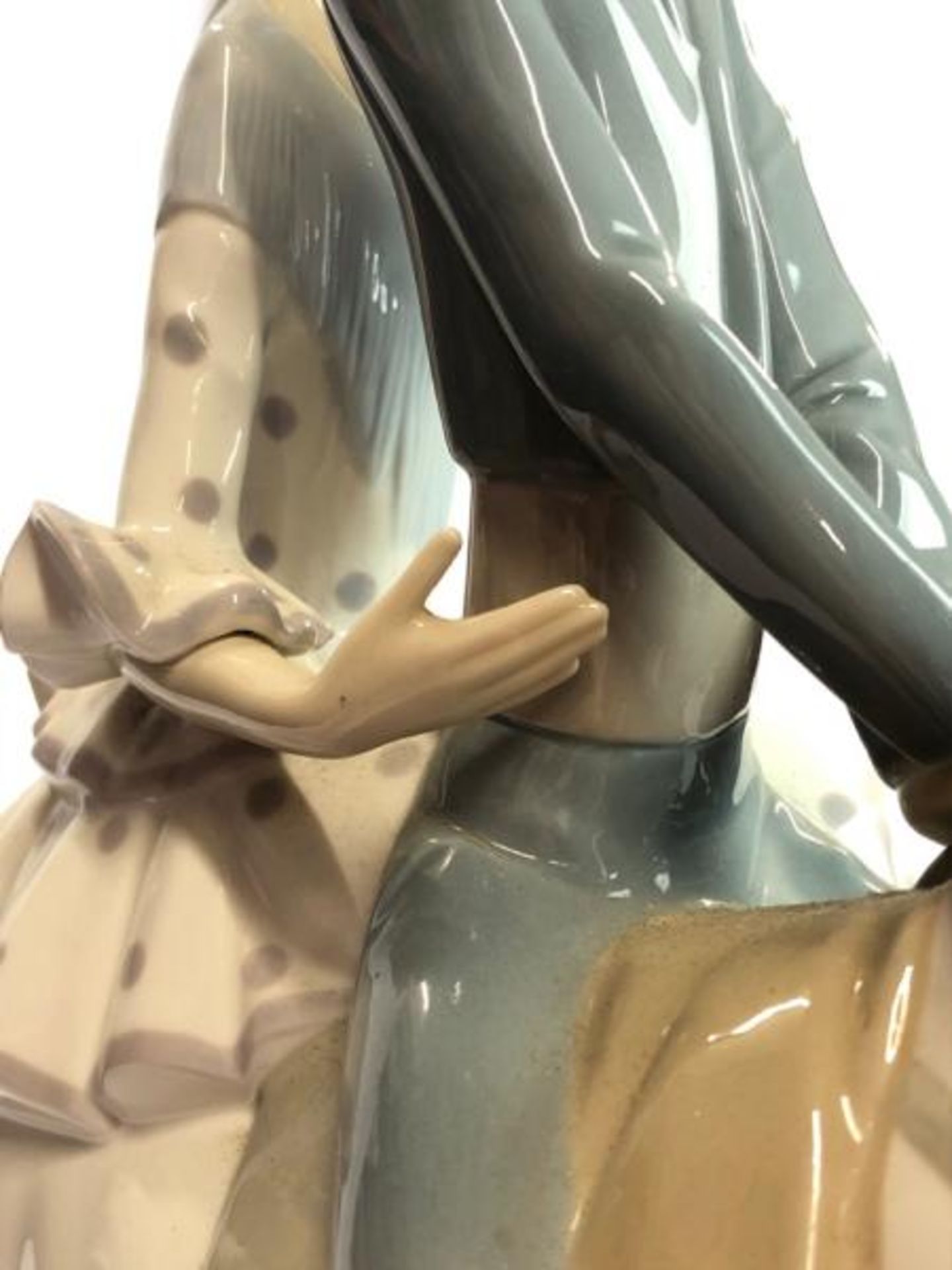 Lladro " "Andaluces Couple on Horse" retired piece, good overall condition, 45cm high, 37cm wide / - Image 6 of 8