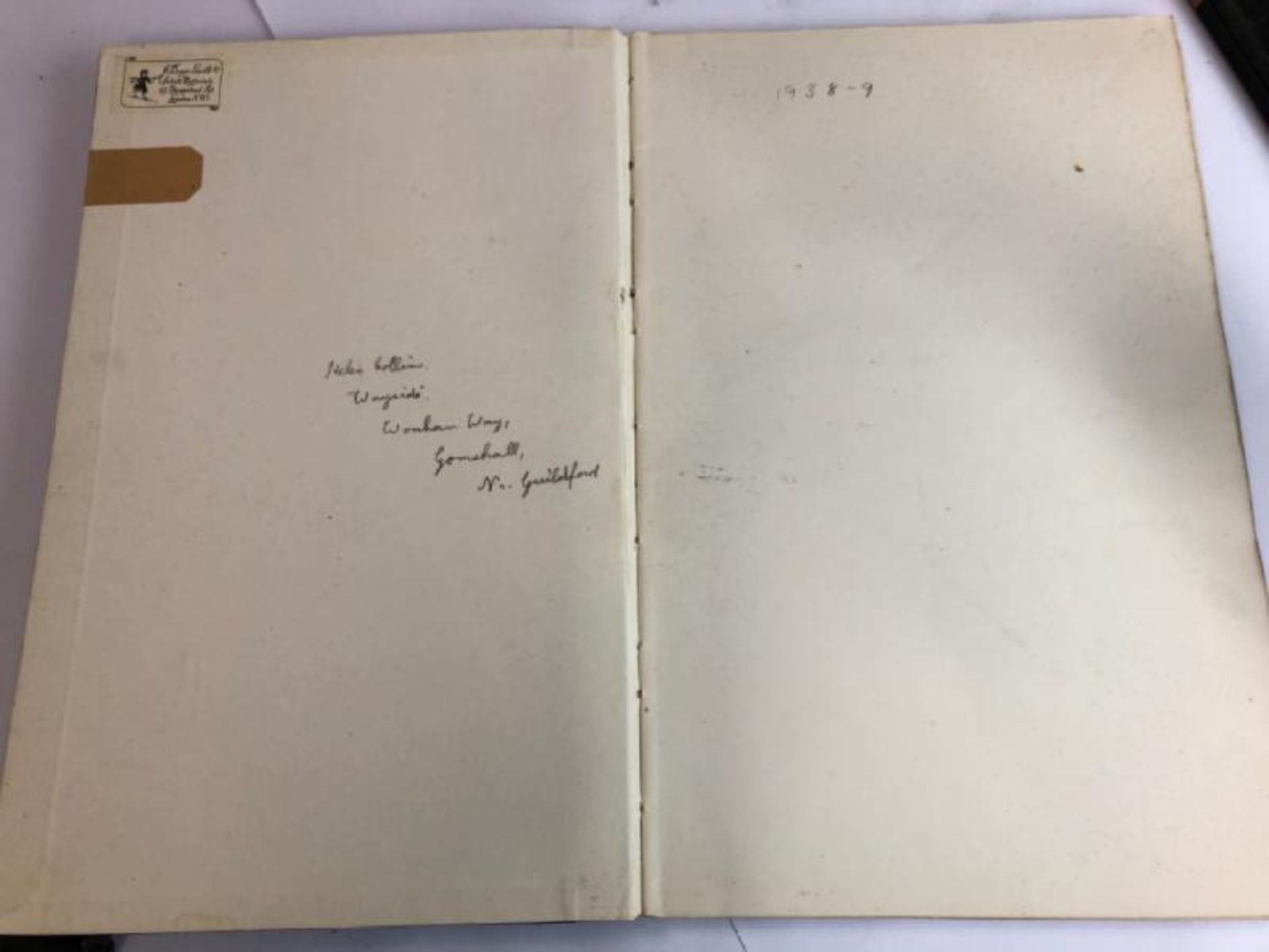 Helen Collins (1921-1990) two artists sketch books circa 1938-39, containing pencil figurative, - Image 11 of 16