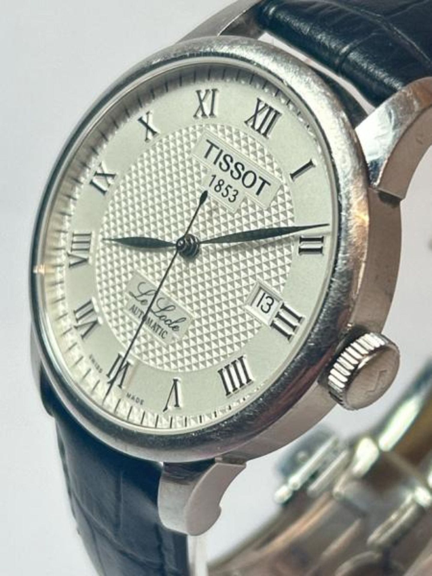 Gents Tissot Le Locle stainless steel automatic watch with original leather strap, no.L164/264-1 / - Image 2 of 5