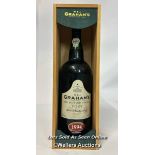 Boxed magnum (150cl) of 1994 Grahams Port, 20% Vol, unopened / AN15