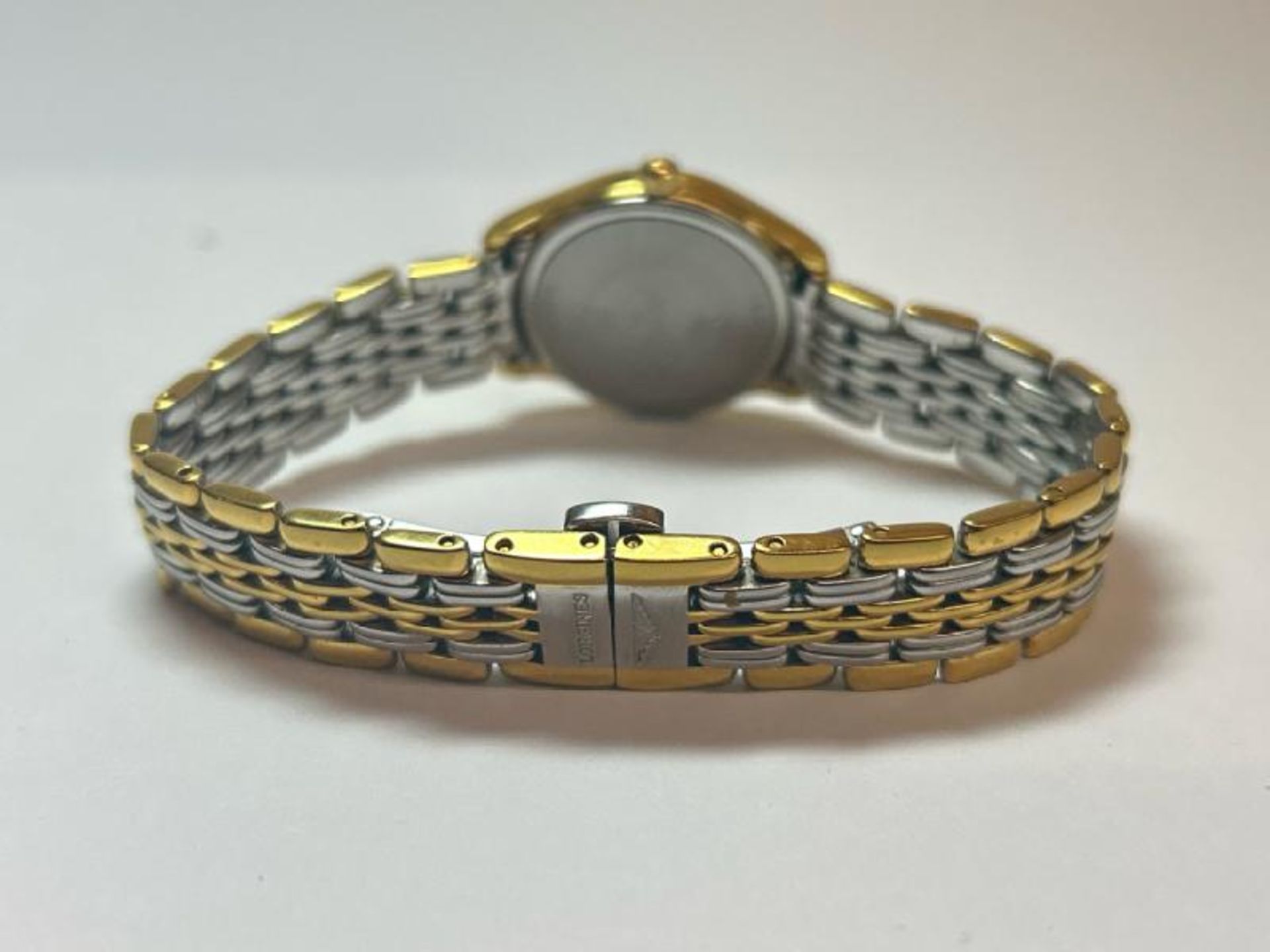 Longines Lyre stainless steel ladies bracelet watch model L4 259 2, with box / SF - Bild 5 aus 7
