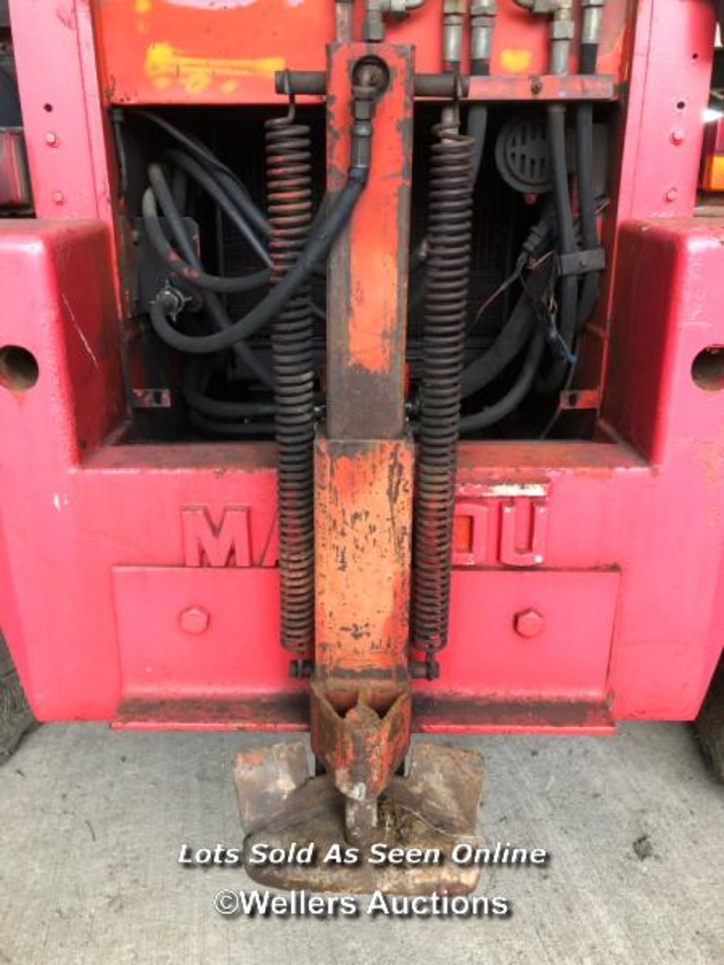 MANITOU TURBO MT425CPT SERIES 1 TELEHANDLER, INDICATING APPROX. 6045 HOURS, SERIAL NO: 80475, - Image 13 of 28