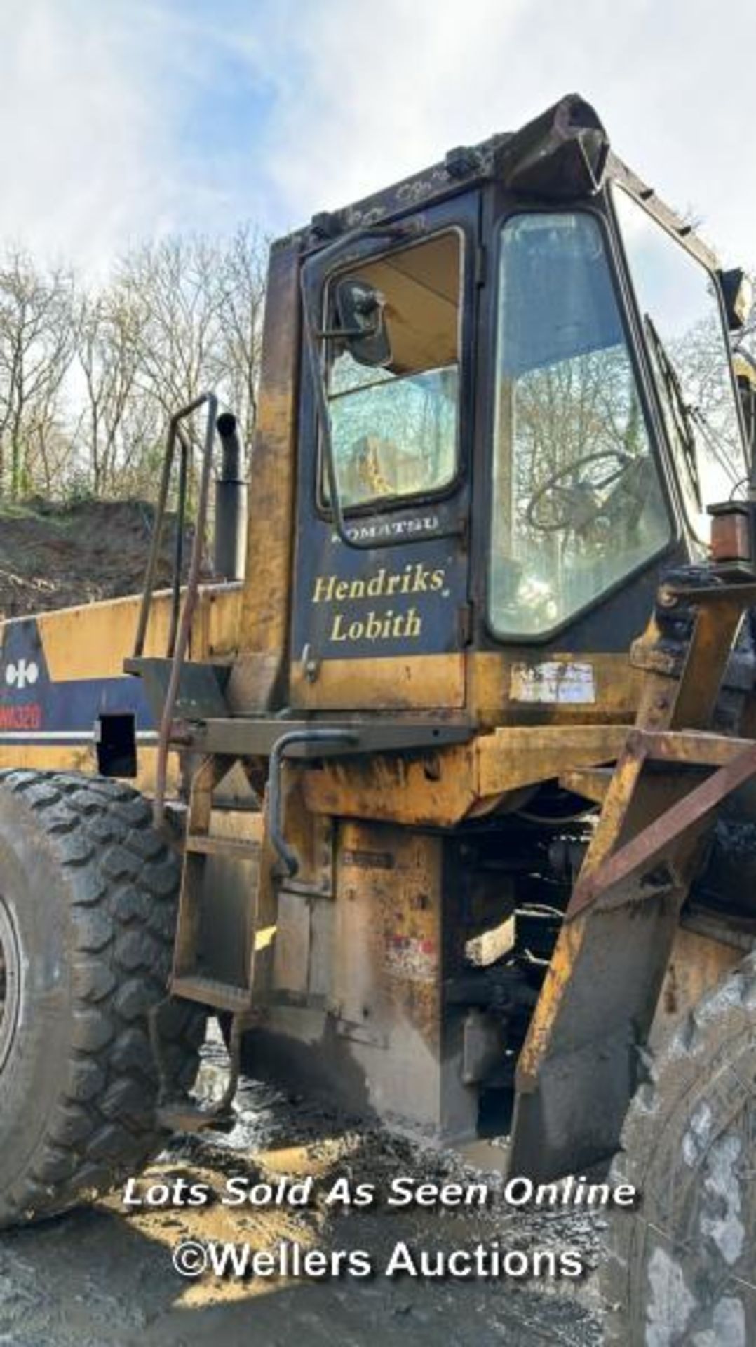 *KOMATSU WA320 FRONT WHEEL LOADER, BELIEVED TO BE A 1999 MODEL, SERIAL NO: 20193, ODOMETER - Image 5 of 23