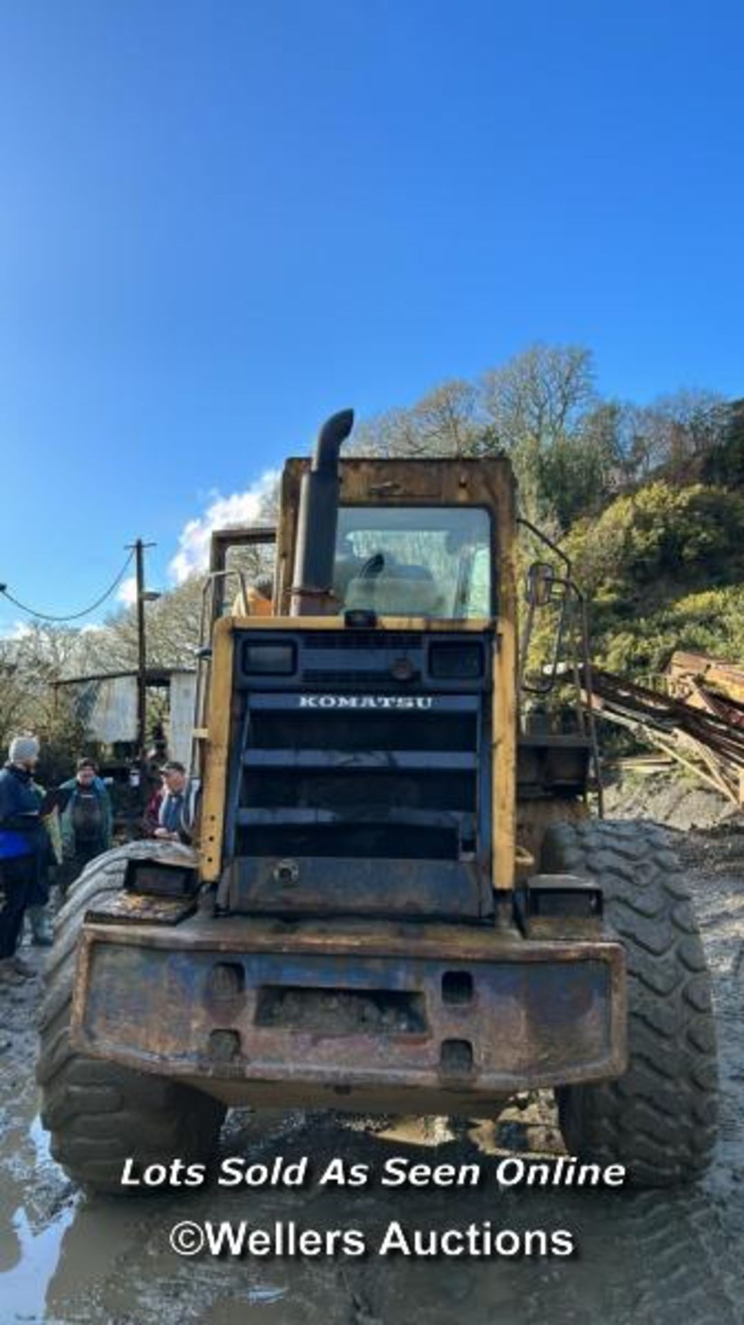 *KOMATSU WA320 FRONT WHEEL LOADER, BELIEVED TO BE A 1999 MODEL, SERIAL NO: 20193, ODOMETER - Image 11 of 23