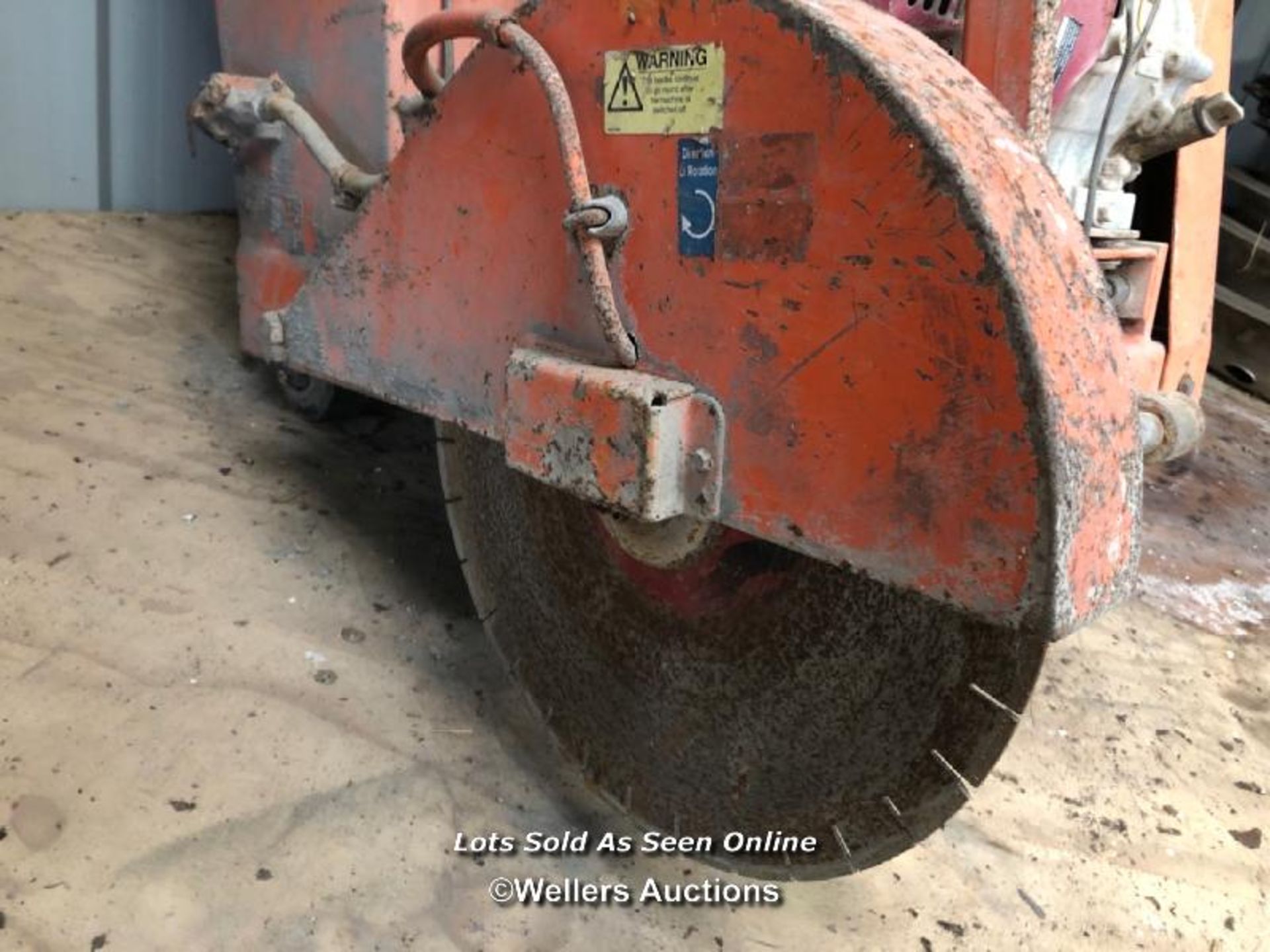 2003 NORTON CLIPPER CS1 POWERED SAW, SERIAL NO: 3031616 / NO VAT ON HAMMER PRICE - Image 3 of 7