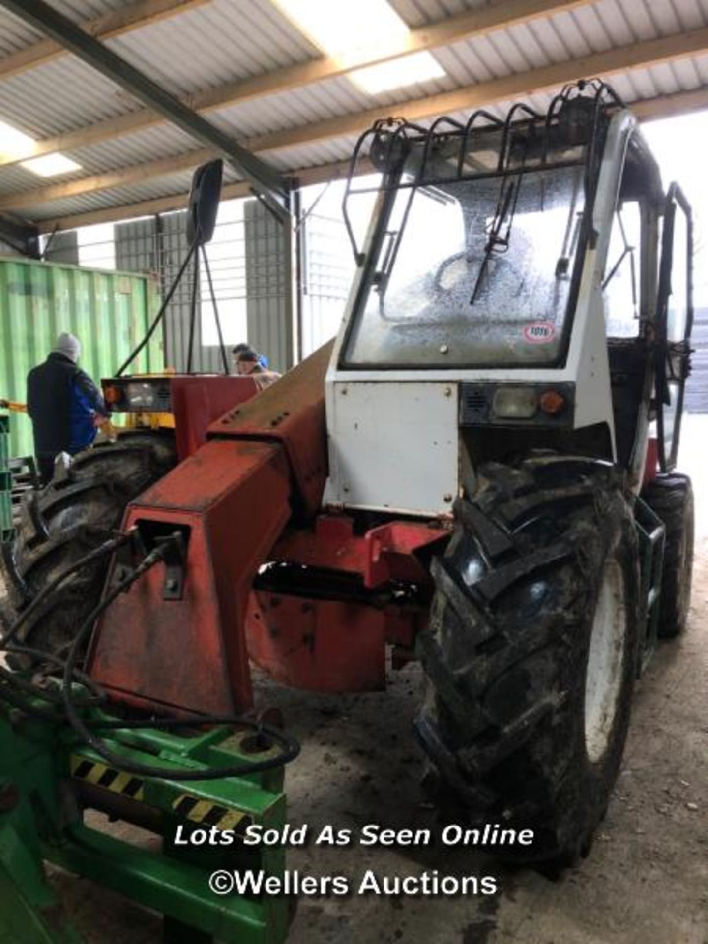 MANITOU TURBO MT425CPT SERIES 1 TELEHANDLER, INDICATING APPROX. 6045 HOURS, SERIAL NO: 80475, - Image 5 of 28