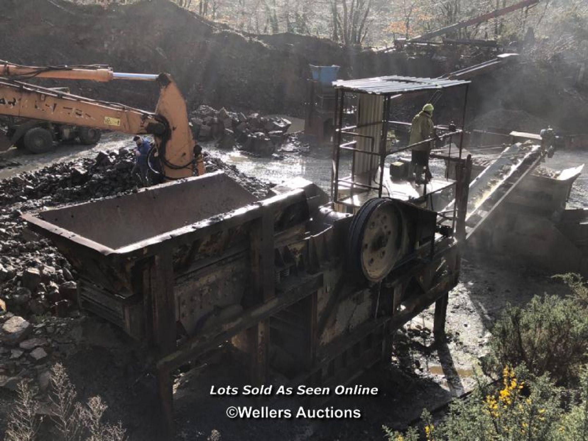 *PARKER ROCKRANGER 36X24 JAW CRUSHER, INDICATING APPROX. 3264 HOURS AT TIME OF CATALOGUING (STILL IN - Image 7 of 23