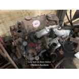 FORD 4D INDUSTRIAL ENGINE 2722E, COUPLED TO CHRYSLER AUTOMATIC BOX TELEHANDLER / NO VAT ON HAMMER