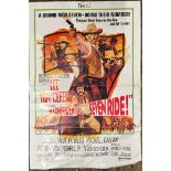 THE MAGNIFICENT SEVEN RIDE!, ORIGINAL FILM POSTER, 72/29*?, 69CM W X 103.5CM H