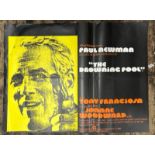 THE DROWNING POOL, PAUL NEWMAN, ORIGINAL FILM POSTER PRINTED IN GREAT BRITAIN, LEONARD RIPLEY & CO