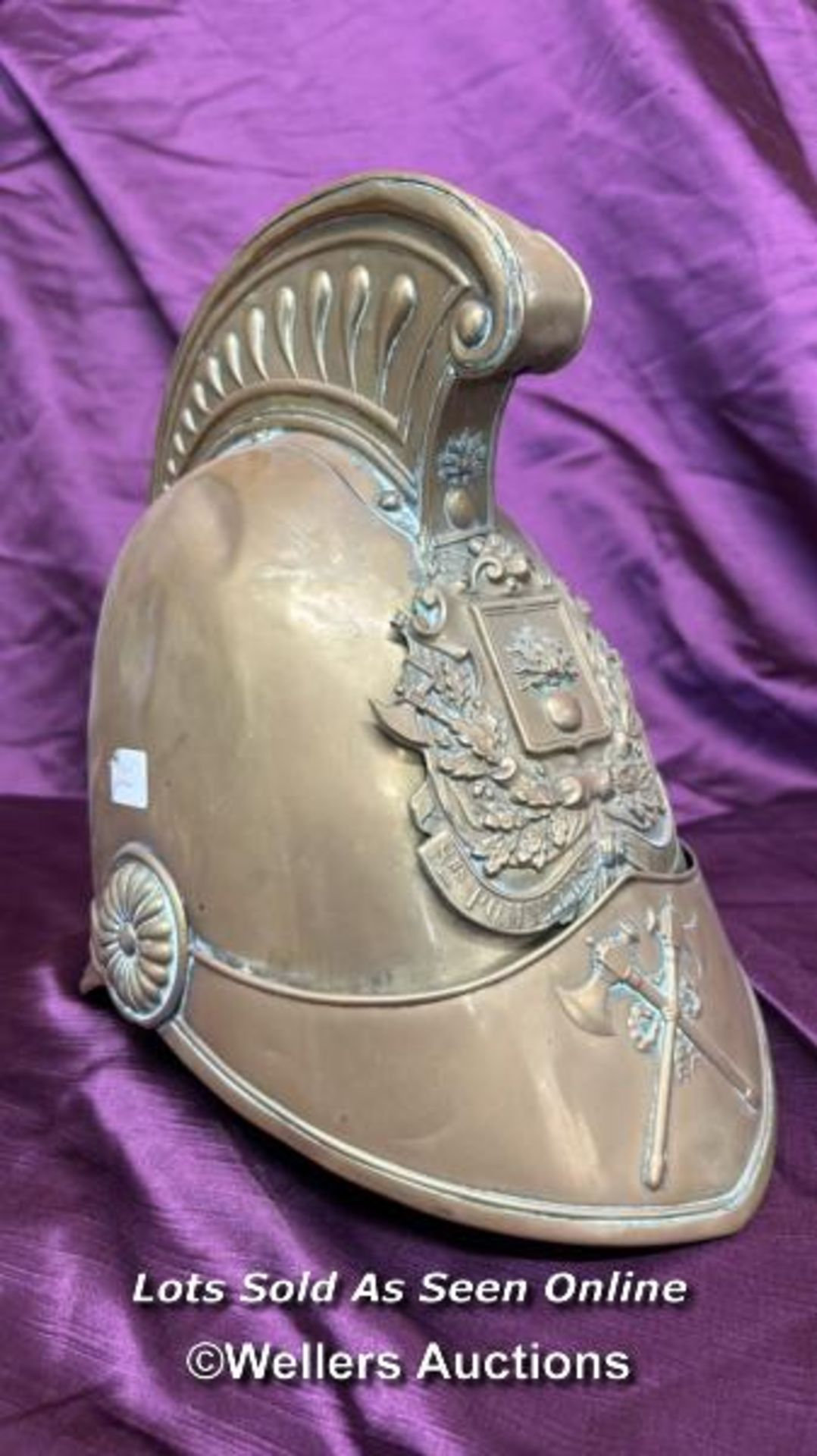 19TH CENTURY FRENCH SAPEURS-POMPIERS HELMET - Image 3 of 5
