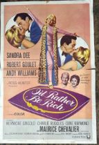 I'D RATHER BE RICH STARRING SANDRA DEE, ORIGINAL FILM POSTER, 64/238, 68.5CM W X 104CM H