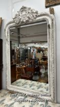 LARGE ORNATE PAINTED MIRROR