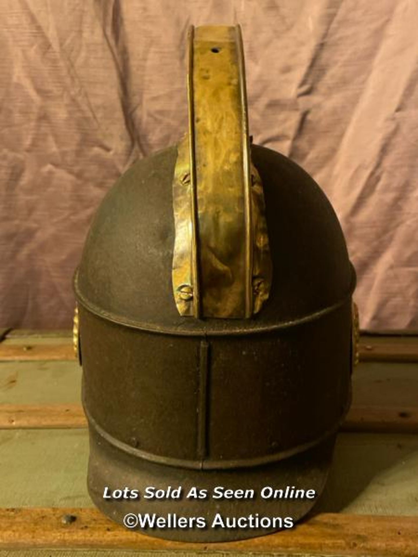 CIRCA 1800 FRENCH SAPEURS AND POMPIERS HELMET - Image 3 of 4