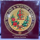 LONDON, MIDLAND AND SCOTTISH RAILWAY CREST, 43 X 43CM