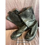 RIDING BOOTS, SIZE 11 (COMES UP SMALL)