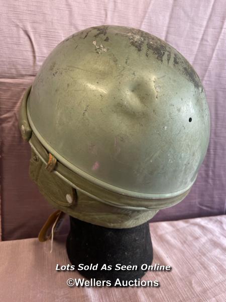 1950'S GENO PARIS FRENCH MOTORCYCLE HELMET - Image 2 of 6