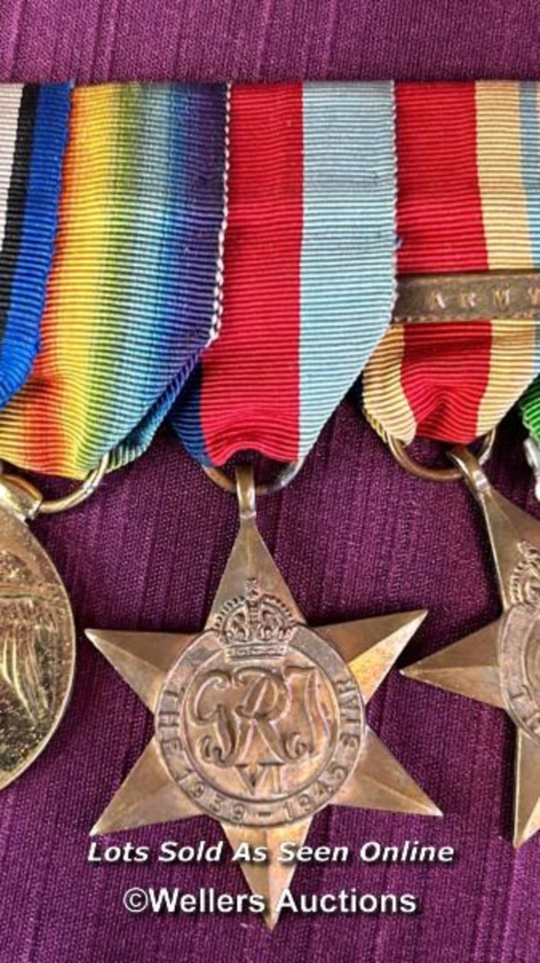 SET OF ASSORTED WORLD WAR ONE AND WORLD WAR TWO MILITARY MEDALS AWARDED TO LIEUTENANT J. W. BUCKLEY, - Image 9 of 22