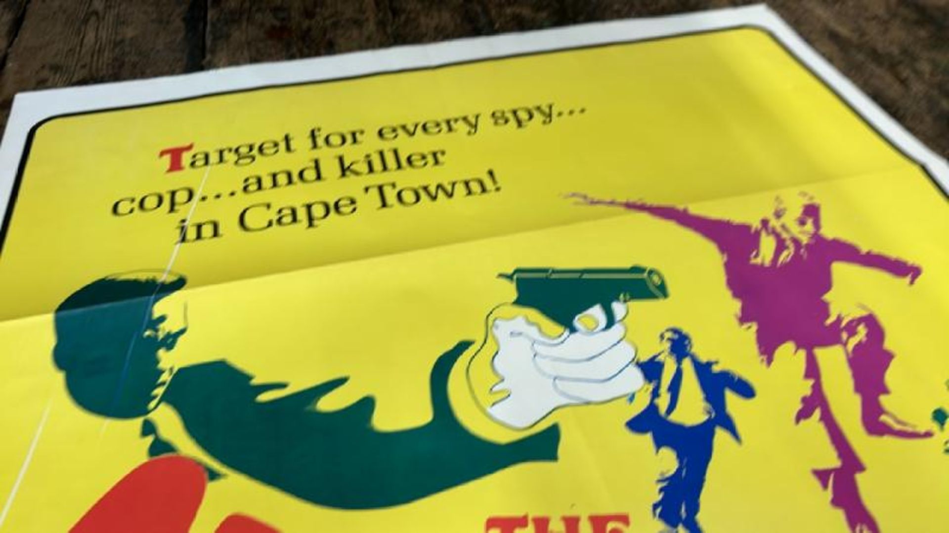 THE CAPE TOWN AFFAIR, ORIGINAL FILM POSTER, PRINTED IN THE USA, 69CM W X 104CM H - Image 4 of 4