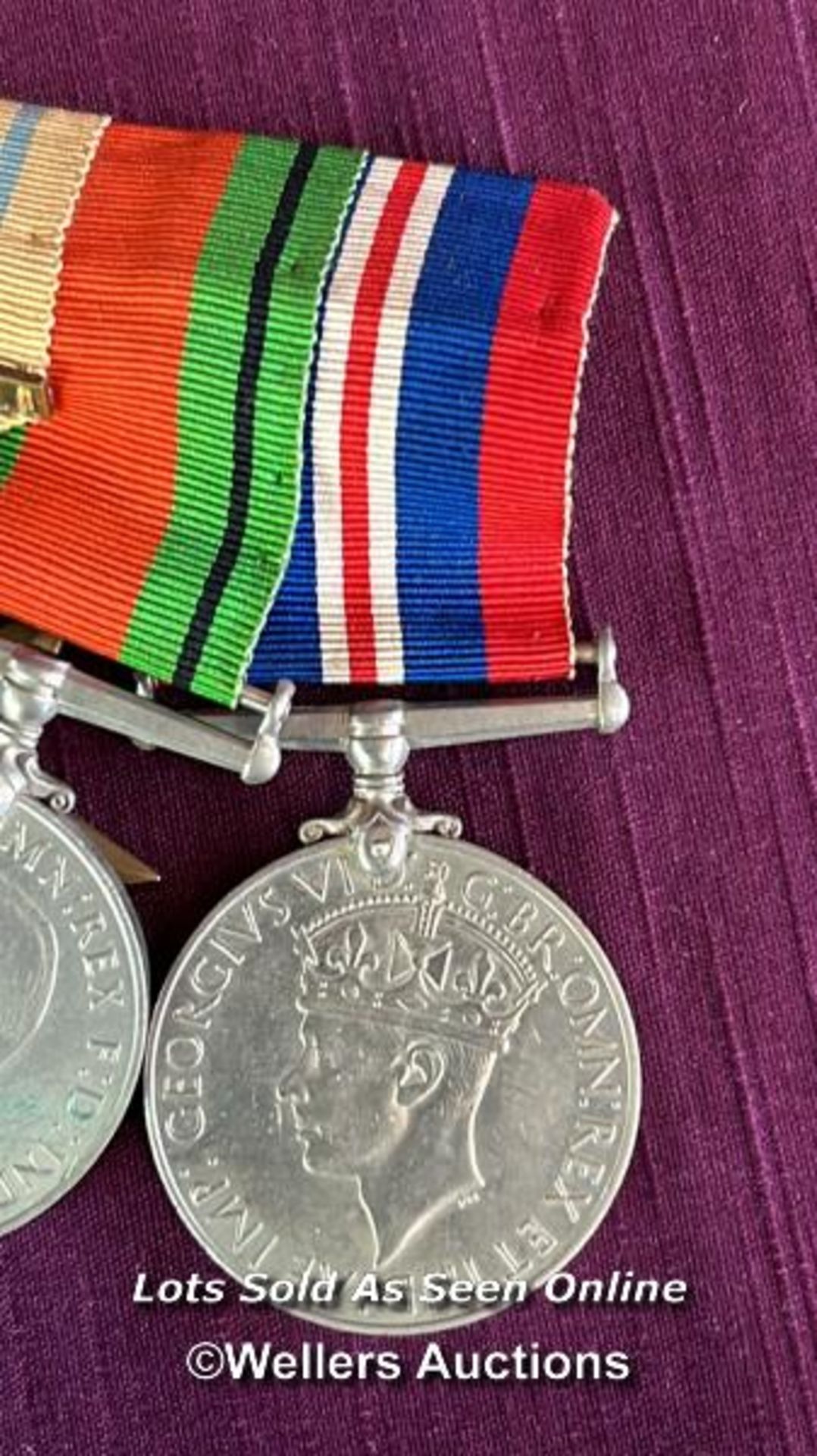 SET OF ASSORTED WORLD WAR ONE AND WORLD WAR TWO MILITARY MEDALS AWARDED TO LIEUTENANT J. W. BUCKLEY, - Bild 14 aus 22