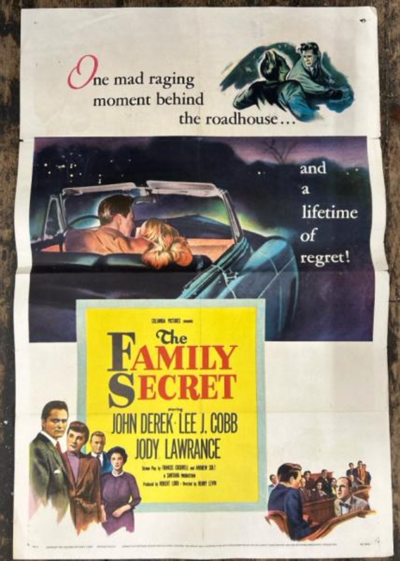 THE FAMILY SECRET ORIGINAL FILM POSTER, 51/356, PRINTED IN THE USA, 69.5CM W X 104CM H