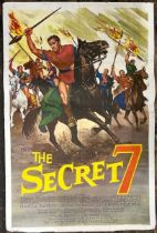 THE SECRET 7, ORIGINAL FILM POSTER, LITHO IN THE USA, 66/113, 68.5CM W X 104CM H