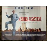 A SHOCK TO THE SYSTEM STARRING MICHAEL CAINE, ORIGINAL FILM POSTER, 101CM W X 76CM H