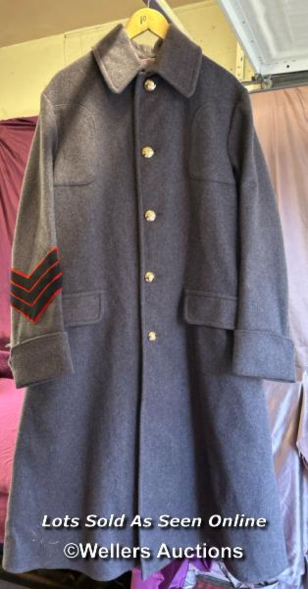 1969 GREY FOOT GUARDS COAT BY HOBSON & SONS
