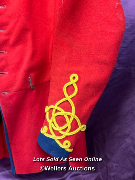 KINGS DRAGOON RED MILITARY DRESS TUNIC - Image 2 of 3