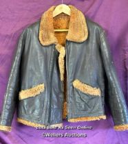 VINTAGE LEATHER FLYING JACKET