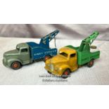 TWO DINKY COMMER BREAKDOWN TRUCKS