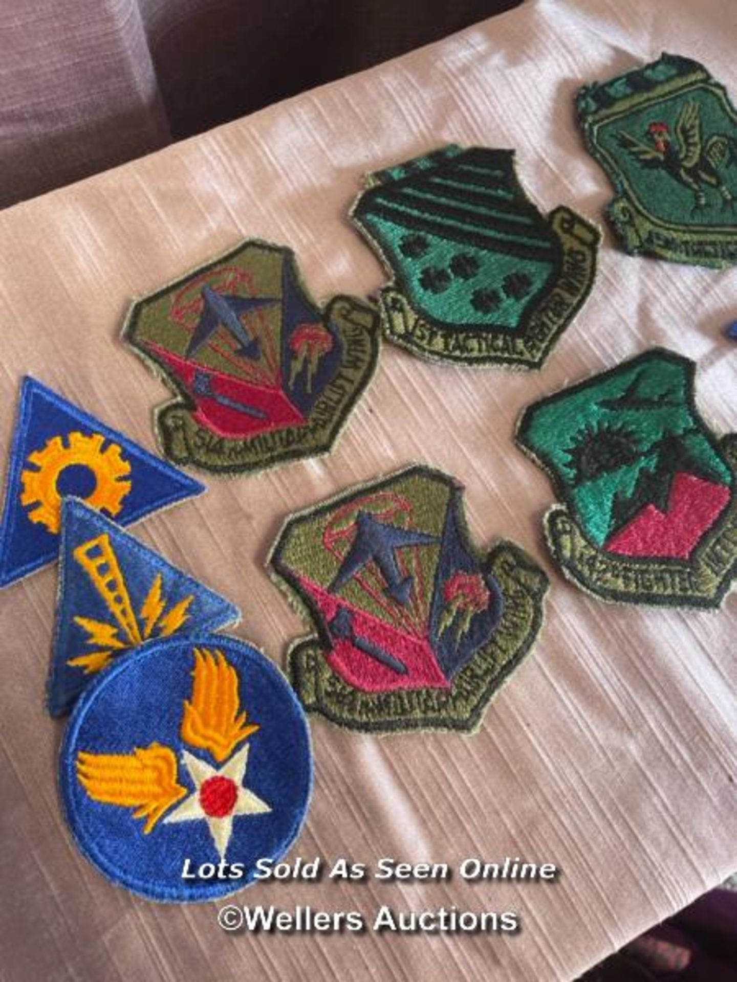 SELECTION OF AMERICAN ARMY AIRFORCE FORMATION PATCHES - Bild 3 aus 3